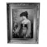 ANONIMO, Portrait of a young woman