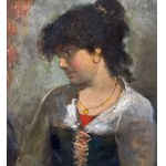 ANONIMO, Portrait of a young woman