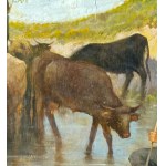 ANONIMO, Shepherd with a Flock