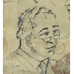 UNIDENTIFIED SIGNATURE, Three male faces