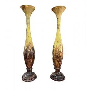 Pair of ceramic vases