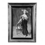 PIETRO SCOPPETTA, Elegant woman’s portrait - Pietro Scoppetta