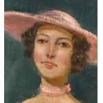 PIETRO SCOPPETTA, Elegant woman’s portrait - Pietro Scoppetta