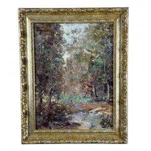 ANONIMO, Wooded landscape