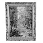 ANONIMO, Wooded landscape