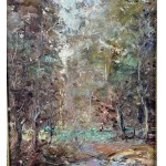 ANONIMO, Wooded landscape