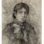 UNIDENTIFIED SIGNATURE, Portrait of a woman