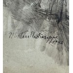 UNIDENTIFIED SIGNATURE, Portrait of a woman