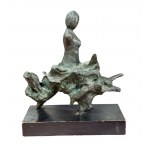 UNIDENTIFIED SIGNATURE, Woman on a horse