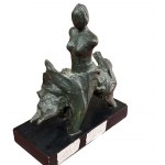 UNIDENTIFIED SIGNATURE, Woman on a horse