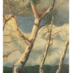 UNIDENTIFIED SIGNATURE, Landscape with trees