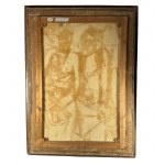 UNIDENTIFIED SIGNATURE, Two Female Figures