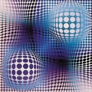Victor Vasarely, Feny, 1973