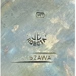 Cukiernica z metalu, sygnowana, Icek Ehrlich, lata 20 - 30.