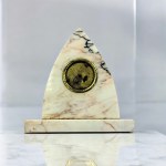 Marble-framed clock, 1930s.