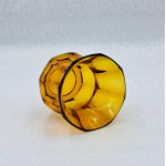Vaso in vetro, firmato Juliusz Stolle, vetreria Niemen, modello 935, anni Trenta.