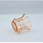Glass vase, signed, Julius Stolle, Glassworks Niemen, model 935, 1930s.