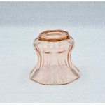 Glass vase, signed, Julius Stolle, Glassworks Niemen, model 935, 1930s.