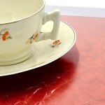 Duo porcelanowe, fason Płaski, Fabryka Porcelany „Ćmielów”, lata 30.