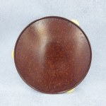 Kabarett aus Snackglas, Sockel aus Bakelit, 1930er Jahre.