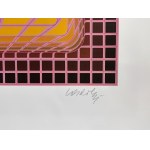 Victor Vasarely (1906-1997), Różowa kompozycja