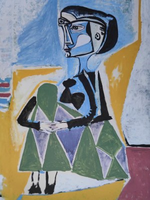 Pablo Picasso (1881-1973), Siedząca Jacqueline