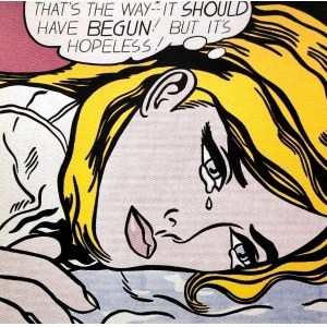 Roy Lichtenstein (1923-1997), Désespéré