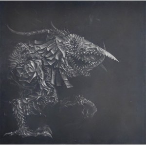 Kacper Bożek (b. 1974), Mezzotint Bożek, 2000