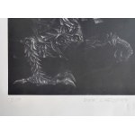 Kacper Bożek (b. 1974), Mezzotint Bożek, 2000
