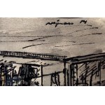 Mieczysław Wejman (1912-1997), Widok z sanatorium na Zakopane, 1954