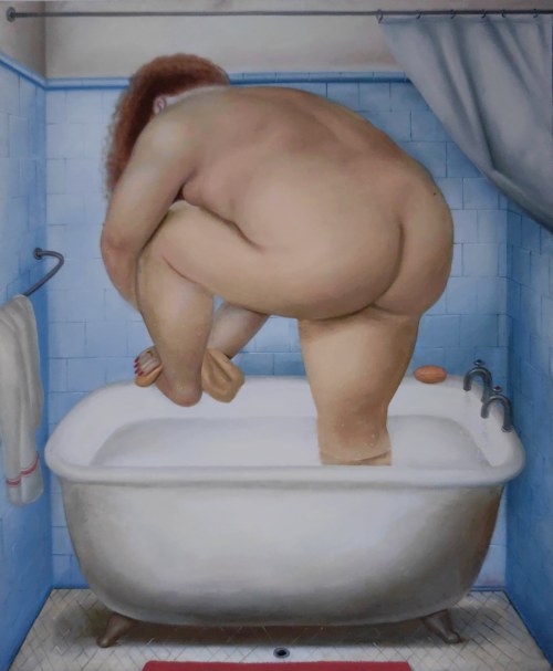 Fernando Botero (1932-2023), Kobieta w wannie