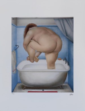 Fernando Botero (1932-2023), Kobieta w wannie