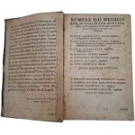 [FARMAKOPEA AUGSBURGA] Pharmacopoeia Augustana renovata et aucta 1684