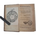 FULLER Thomas - Pharmacopoeia domestica 1723 [1st EDITION] [HOME PHARMACOPEA].