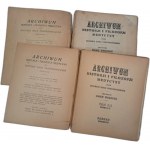 WRZOSEK Adam - Archiwum Historji i Filozofji Medycyny oraz Historji Nauk Przyrodniczych tom VII [zeszyt I-II] 1927