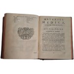 [MEDYCYNA] DE GORTER David - Materies Medica Exhibens Virium Medicamentorum Simplicium Catalogos in Tres Libros Divisa 1740