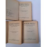 SYROKOMLA Władysław (Ludwik Kondratowicz) - Wybór poezyj tom I-III Wilno 1923