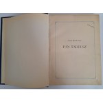 MICKIEWICZ Adam - Pan Tadeusz czyli ostatni zjazd na Litwie [illustrations by ANDRIOLLI] 1882
