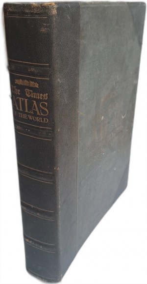 THE TIMES SURVEY ATLAS OF THE WORLD 1922 [ZEMĚPISNÝ ATLAS].