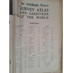 THE TIMES SURVEY ATLAS OF THE WORLD 1922 [ATLAS GEOGRAFICZNY]