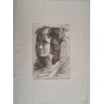 RAPHAEL Urbino, FIDANZA Paolo - Teste scelte di personaggi illustri in lettere [...] 1760 [AKWAFORTY]