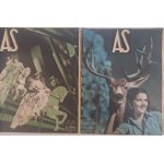 AS. ilustrowany Magazyn Tygodniowy Rok I 1935 [numer 1-44 komplet]