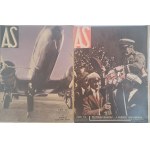 AS. ilustrowany Magazyn Tygodniowy Rok I 1935 [numer 1-44 komplet]