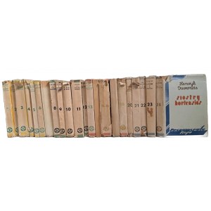 KOLEKCJA Bibljoteka Powieściowa Roju [23 tytuły, obwoluty, I wydania]