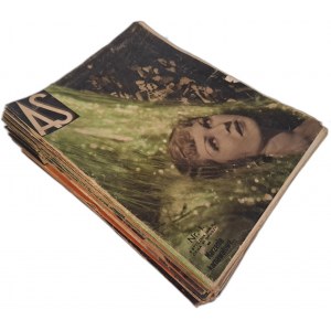 AS. ilustrowany Magazyn Tygodniowy Rok II 1936 [numer 1-52 komplet]