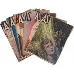 AS. ilustrowany Magazyn Tygodniowy Rok II 1936 [numer 1-52 komplet]