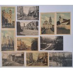 Pocztówka Grodno [Białoruś] 25 sztuk [most kolejowy, klasztor, tunel, ul. Dominikańska, Kołoźa, Kościół, wkroczenie wojsk niemieckich do Grodna]