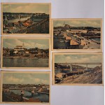 Postcard Grodno [Belarus] 25 pieces [railroad bridge, monastery, tunnel, Dominikanskaya Street, Kolozha, Church, entry of German troops into Grodno].