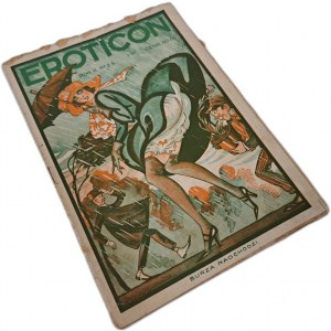 EROTICON nr 23 lipiec 1924 - pismo erotyczne [okładka Wacław Lipiński]