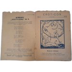 EROTICON nr 23 lipiec 1924 - pismo erotyczne [okładka Wacław Lipiński]